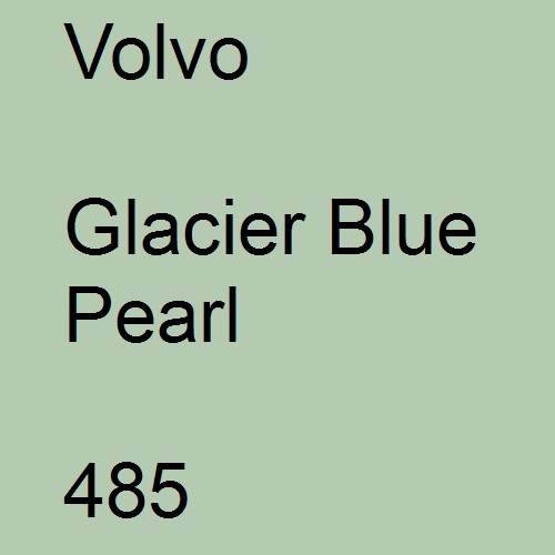 Volvo, Glacier Blue Pearl, 485.